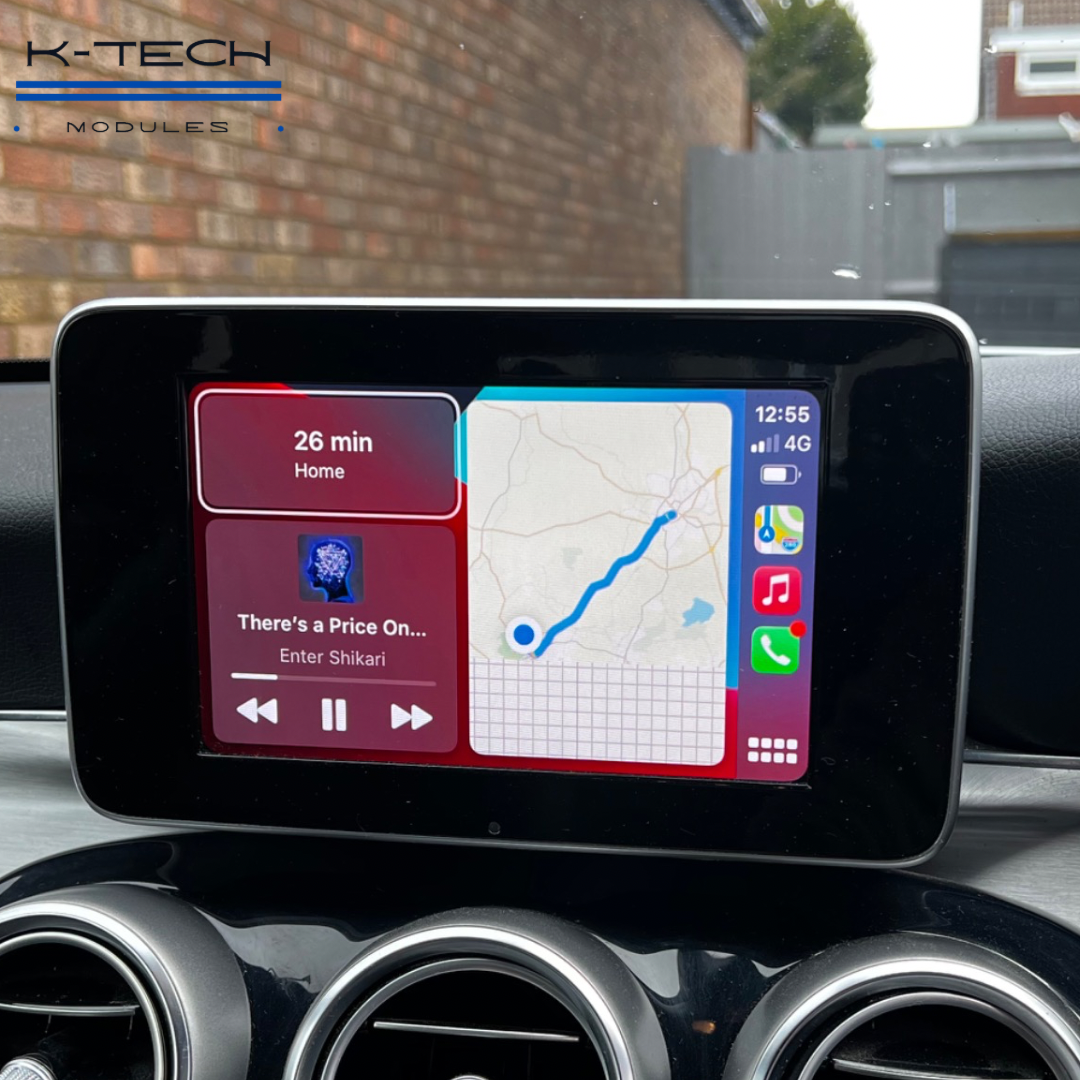 Wireless CarPlay & Android Auto with Mercedes Benz NTG 5.0/5.1 - MMI / Decoder box Integration Kit