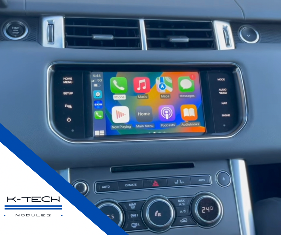 Jaguar, Land Rover & Range Rover CarPlay & Android Auto